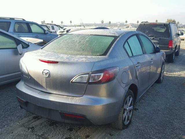 JM1BL1VG1B1431021 - 2011 MAZDA 3 I GRAY photo 4