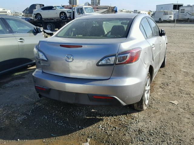 JM1BL1VG1B1431021 - 2011 MAZDA 3 I GRAY photo 9