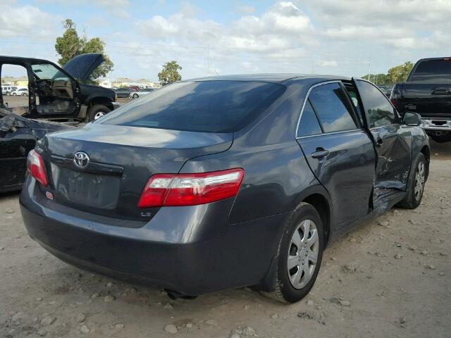 4T1BE46K69U380179 - 2009 TOYOTA CAMRY BASE GRAY photo 4