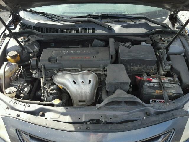 4T1BE46K69U380179 - 2009 TOYOTA CAMRY BASE ნაცრისფერი ფოტო 7