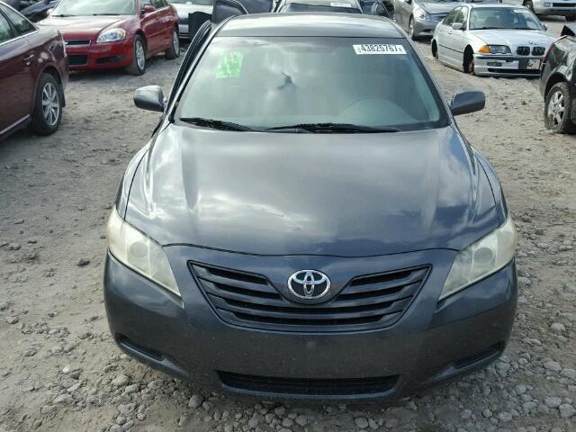 4T1BE46K69U380179 - 2009 TOYOTA CAMRY BASE GRAY photo 9