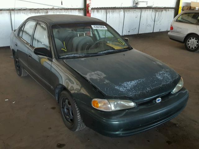 1Y1SK52832Z418243 - 2002 CHEVROLET GEO PRIZM GREEN photo 1