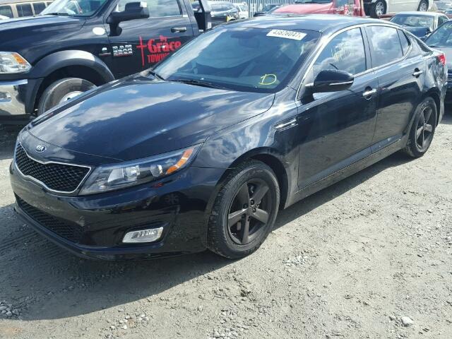 5XXGM4A70EG267523 - 2014 KIA OPTIMA LX BLACK photo 2