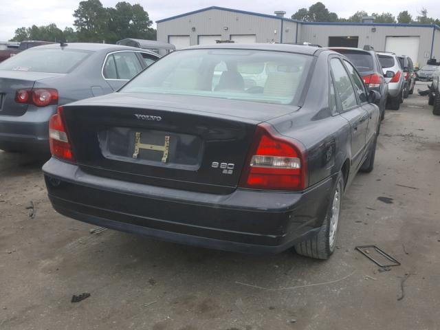 YV1TS94D7Y1122170 - 2000 VOLVO S80 BLACK photo 4