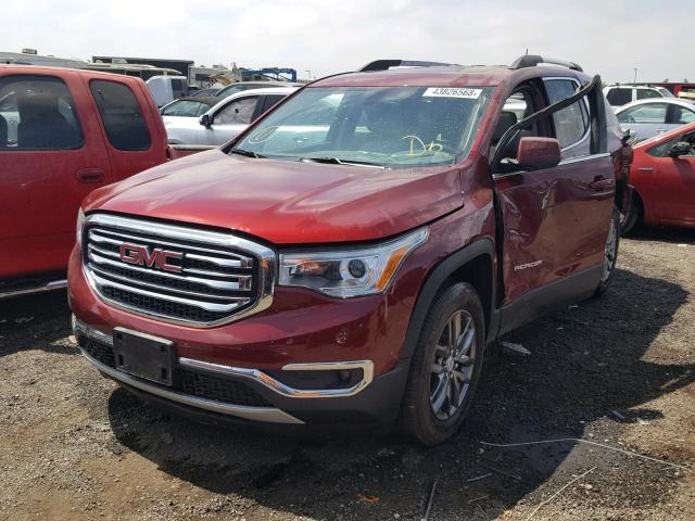 1GKKNMLA2HZ264628 - 2017 GMC ACADIA SLT 勃艮第红 照片 2