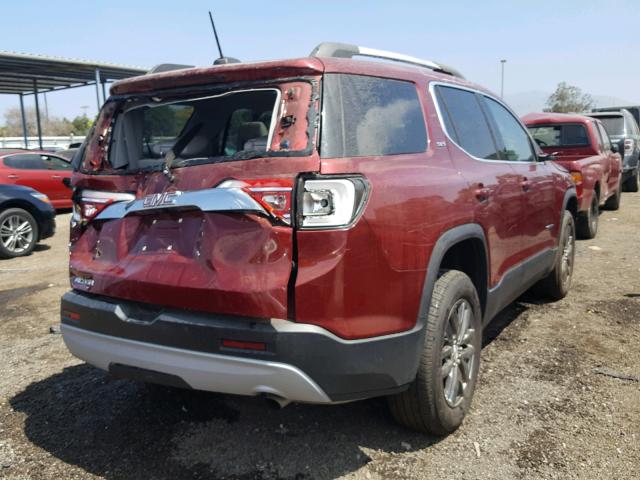 1GKKNMLA2HZ264628 - 2017 GMC ACADIA SLT 勃艮第红 照片 4
