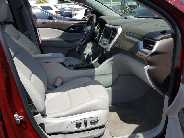 1GKKNMLA2HZ264628 - 2017 GMC ACADIA SLT 勃艮第红 照片 5