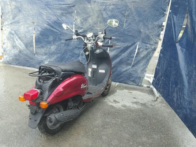 LPRSE13Y39A580346 - 2009 YAMAHA YJ125 MAROON photo 4