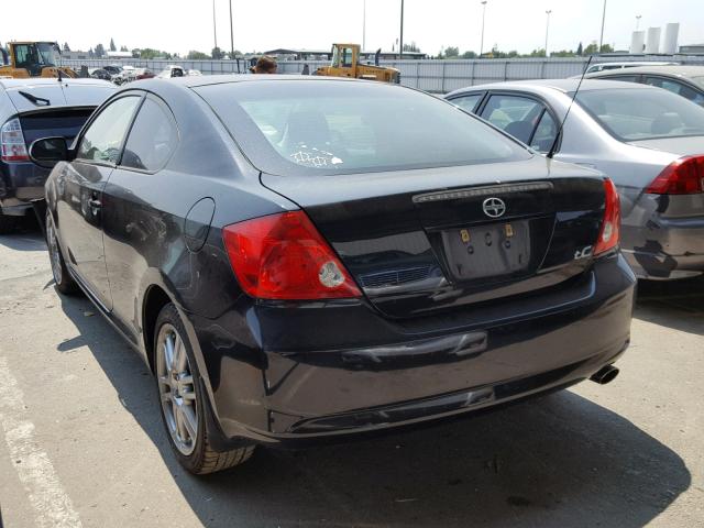 JTKDE177760111898 - 2006 TOYOTA SCION TC 黑色 照片 3