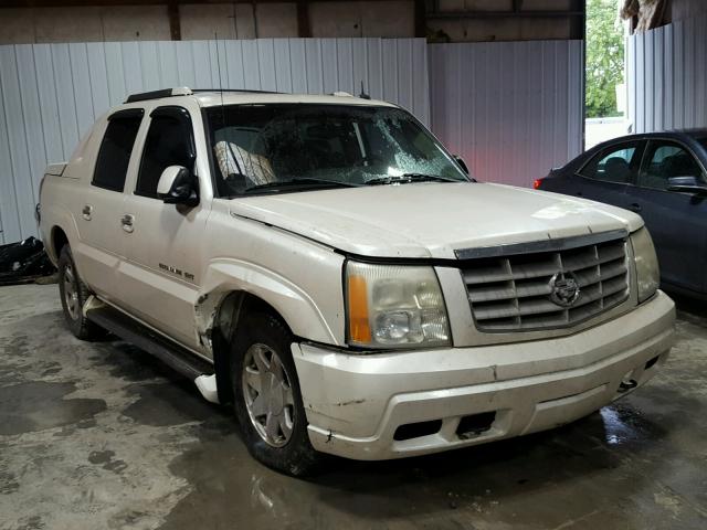 3GYEK63N62G344256 - 2002 CADILLAC ESCALADE E WHITE photo 1