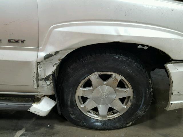3GYEK63N62G344256 - 2002 CADILLAC ESCALADE E WHITE photo 9
