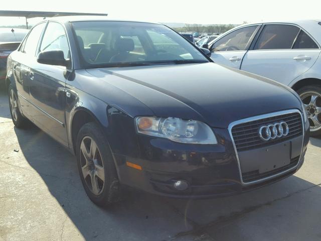 WAUAF78E86A253191 - 2006 AUDI A4 2 BLACK photo 1