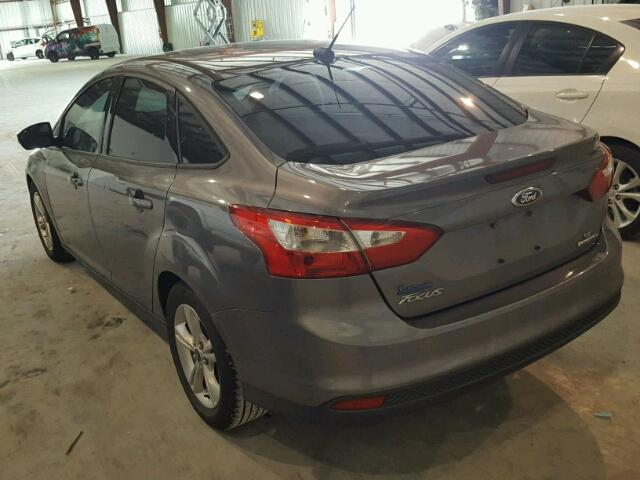 1FADP3F24EL320215 - 2014 FORD FOCUS SE GRAY photo 3