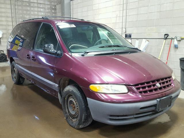 1C4GJ44G6YB711762 - 2000 CHRYSLER GRAND VOYA Մանուշակագույն լուսանկար 1