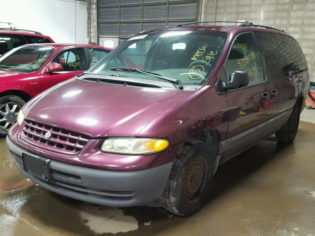 1C4GJ44G6YB711762 - 2000 CHRYSLER GRAND VOYA Մանուշակագույն լուսանկար 2