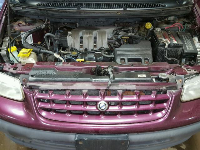 1C4GJ44G6YB711762 - 2000 CHRYSLER GRAND VOYA PURPLE photo 7