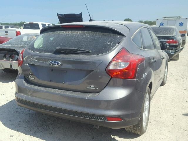 1FADP3K2XDL131203 - 2013 FORD FOCUS SE GRAY photo 4