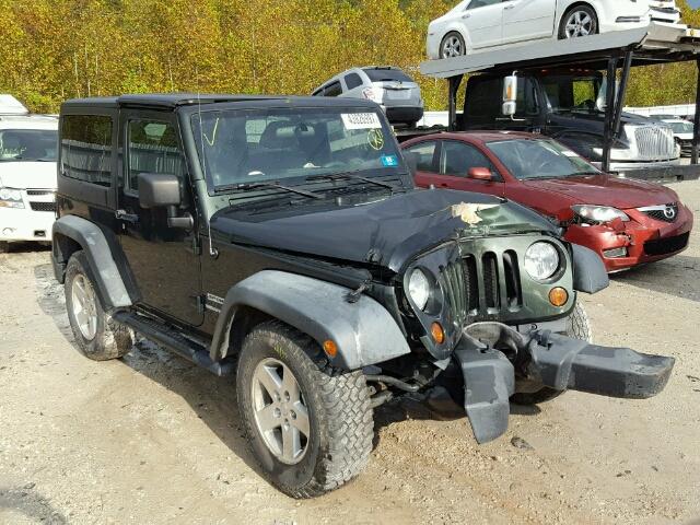 1J4AA2D15BL623223 - 2011 JEEP WRANGLER S GREEN photo 1