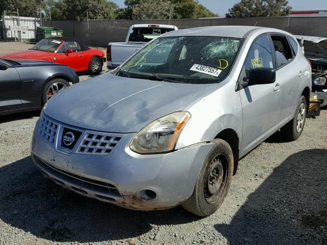 JN8AS58T89W046314 - 2009 NISSAN ROGUE S SILVER photo 2