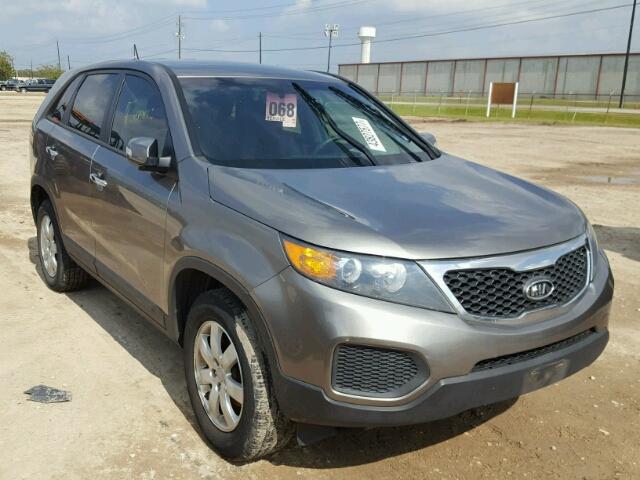 5XYKT4A11DG343379 - 2013 KIA SORENTO LX CHARCOAL photo 1