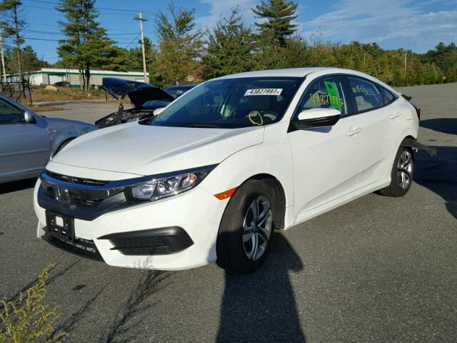 2HGFC2F55HH513978 - 2017 HONDA CIVIC WHITE photo 2