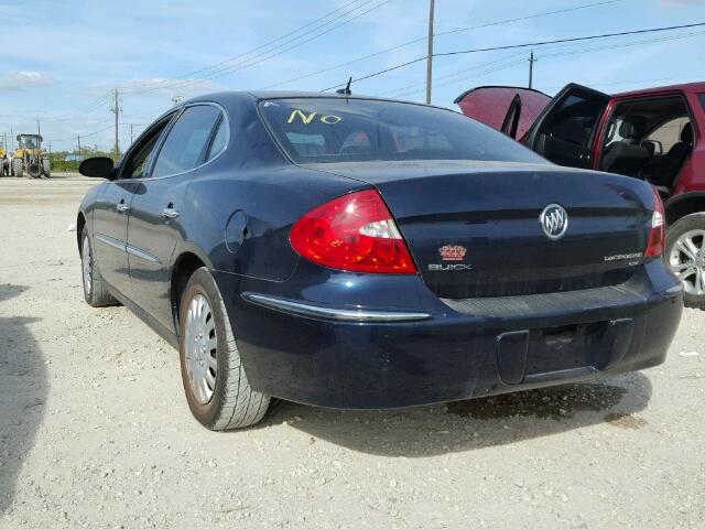 2G4WC582081141022 - 2008 BUICK LACROSSE C BROWN photo 3