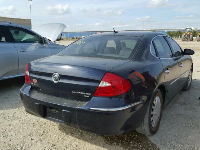 2G4WC582081141022 - 2008 BUICK LACROSSE C BROWN photo 4