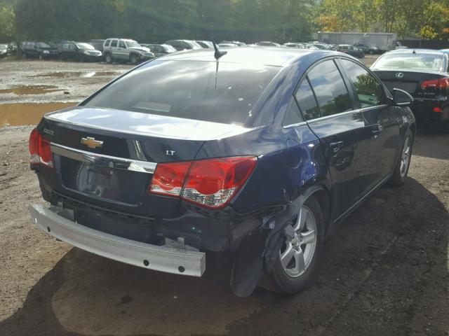 1G1PC5SBXE7475700 - 2014 CHEVROLET CRUZE LT BLUE photo 4