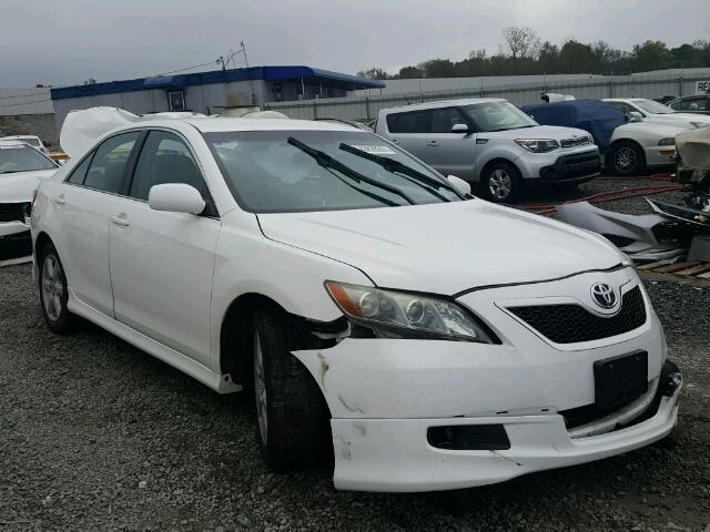 4T1BE46K38U762068 - 2008 TOYOTA CAMRY CE WHITE photo 1