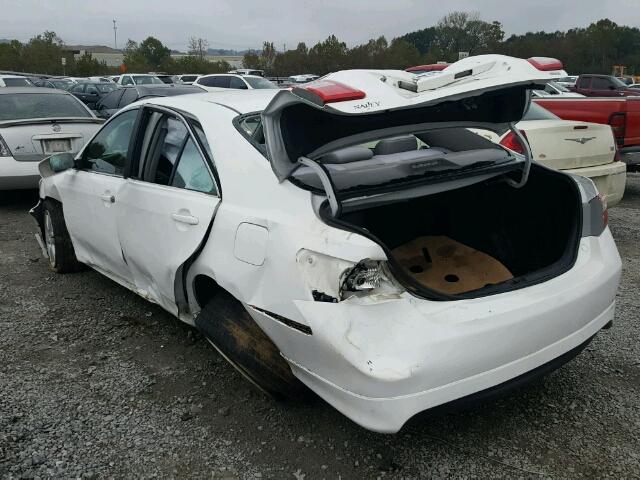 4T1BE46K38U762068 - 2008 TOYOTA CAMRY CE WHITE photo 3