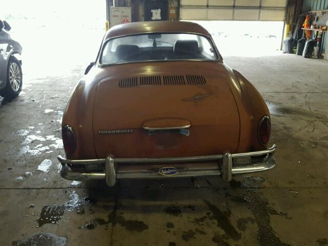 419139568 - 1969 VOLKSWAGEN KARMANN GH ORANGE photo 10