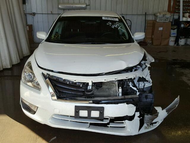 1N4AL3AP2DN438719 - 2013 NISSAN ALTIMA WHITE photo 9