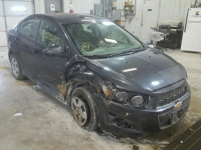 1G1JA5SH5G4164941 - 2016 CHEVROLET SONIC LS 黑色 照片 1