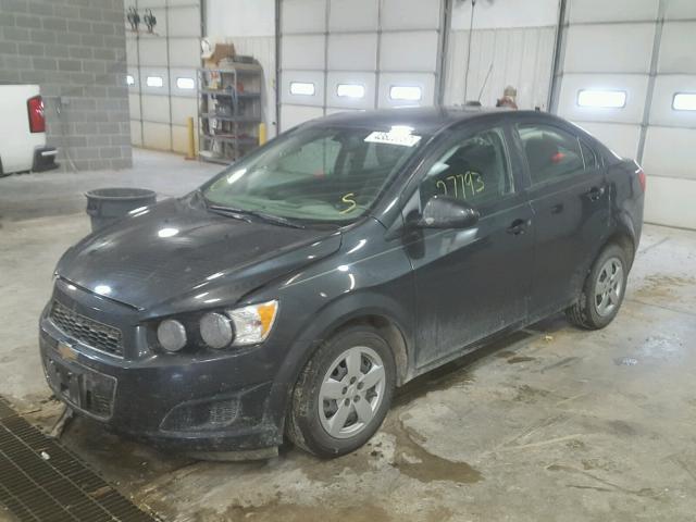 1G1JA5SH5G4164941 - 2016 CHEVROLET SONIC LS 黑色 照片 2