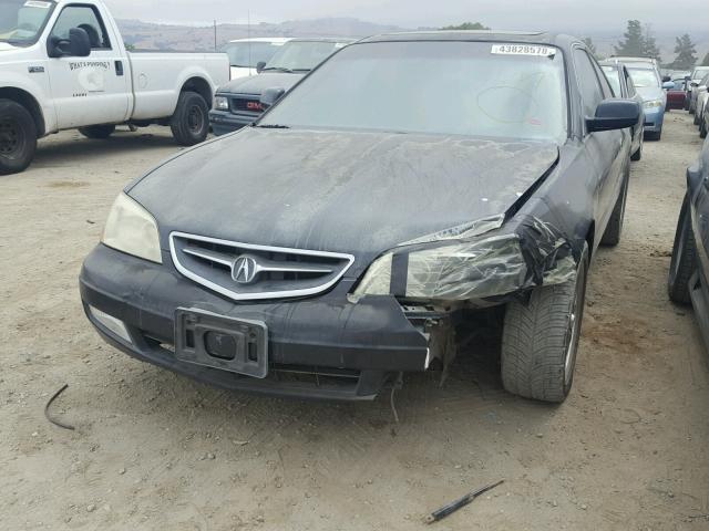 19UYA42712A005501 - 2002 ACURA 3.2CL TYPE BLACK photo 2