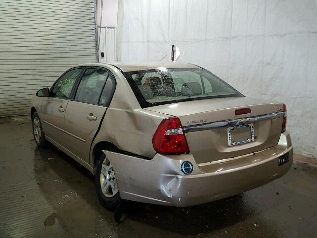 1G1ZT58N08F133323 - 2008 CHEVROLET MALIBU LT Qızıl foto 3