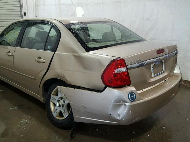 1G1ZT58N08F133323 - 2008 CHEVROLET MALIBU LT Qızıl foto 9