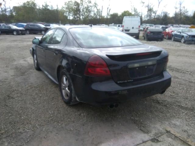 2G2WP552461164818 - 2006 PONTIAC GRAND PRIX BLACK photo 3