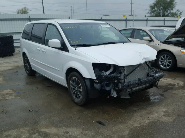 2C4RDGEG3GR277994 - 2016 DODGE GRAND CARA WHITE photo 1