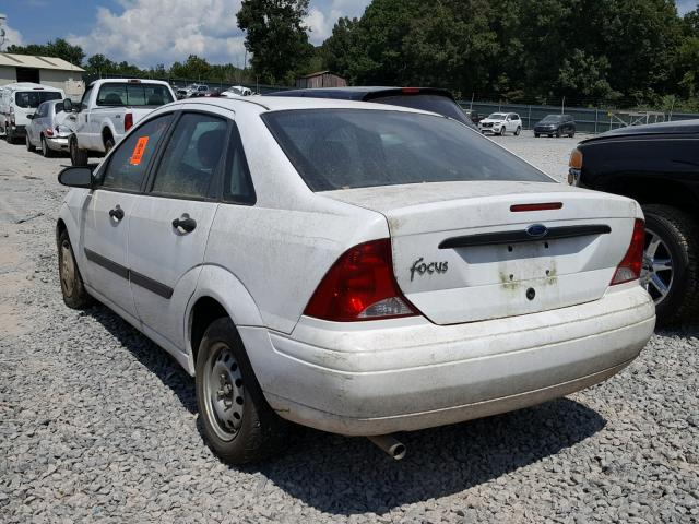 1FAFP33P73W139243 - 2003 FORD FOCUS LX WHITE photo 3