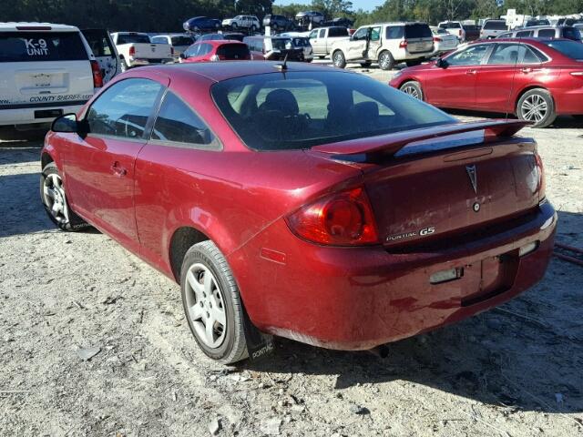 1G2AS18H797215138 - 2009 PONTIAC G5 BURGUNDY photo 3