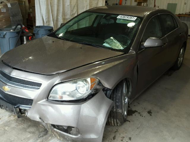 1G1ZC5E10BF221135 - 2011 CHEVROLET MALIBU 1LT TAN photo 2