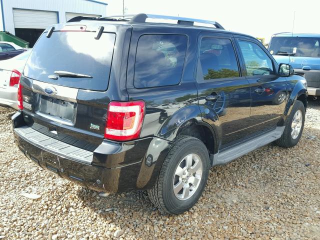 1FMCU0EG7BKB24437 - 2011 FORD ESCAPE LIM BLACK photo 4