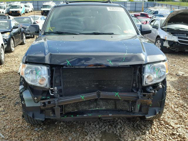 1FMCU0EG7BKB24437 - 2011 FORD ESCAPE LIM BLACK photo 9