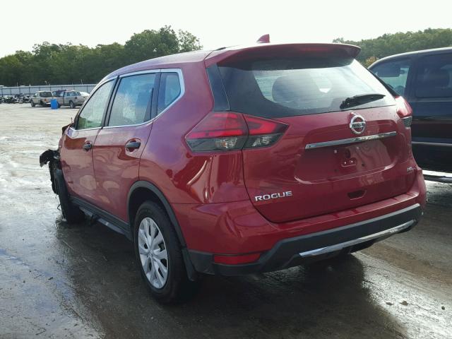 5N1AT2MV6HC843865 - 2017 NISSAN ROGUE SV MAROON photo 3