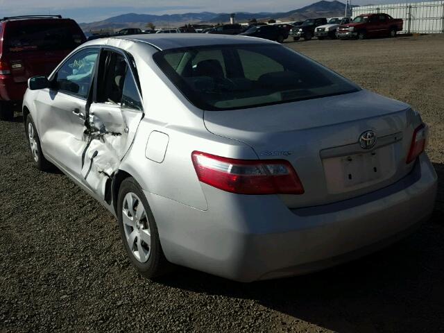 4T1BE46KX7U177809 - 2007 TOYOTA CAMRY NEW SILVER photo 3