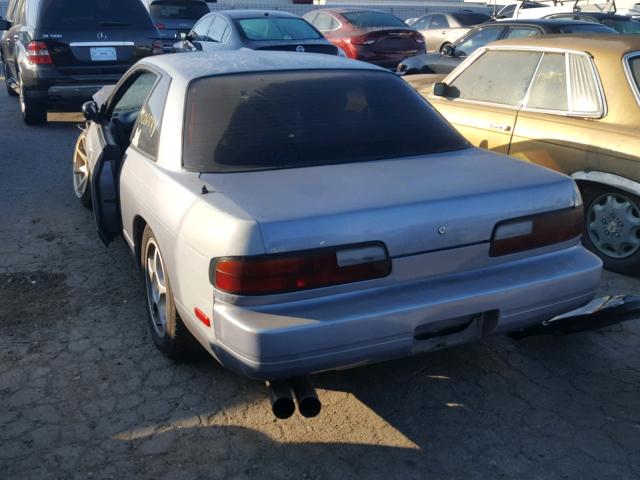 JN1MS34P8MW000466 - 1991 NISSAN 240SX BASE GRAY photo 3