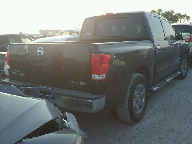 1N6BA0ED2CN301472 - 2012 NISSAN TITAN S BLACK photo 4