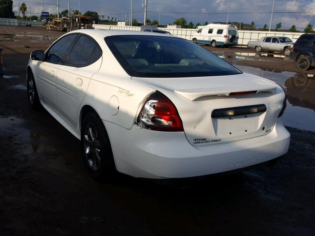 2G2WR524541123014 - 2004 PONTIAC GRAND PRIX WHITE photo 3