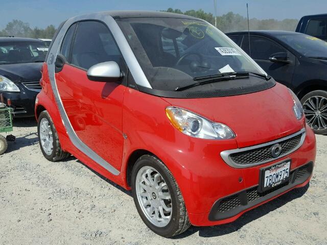 WMEEJ9AA6DK722289 - 2013 SMART FORTWO ELE 红色 照片 1
